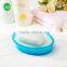 Plastic soap dish for bathroom
