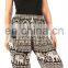 Elephant Paisley - Aladdin Drawstring Trousers  Hippie Festival Boho Trouser Pants
