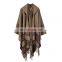 Color Cashmere Jacquard Shawl Scarf Fashion Cloak