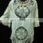 HQ-06 New arrival casual summer design sleeveless crochet cotton embroidered lace blouse