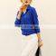 Plus Size 5 Colors Long Sleeve Women Elegant Formal Office Chiffon Blouse Work Wear