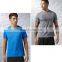 sports slim fit wholesale spandex workout t shirt cotton