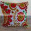 Indian Handmade Suzani Embroidered Cushion Covers Uzbek Throw Pillow cover Cushion Embroidered Ethnic decorative Vintage cases