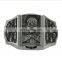 Unique Products 2017 Fationable Accessories Metal Skull Head Firefighter Belt Buckles
