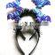 Easter Halloween growing bat Headbands festival party favor products led pumpkin spider ghost Hair Band for children