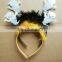 feather ghost Halloween Headbands festival Easter ghost Hair Band party favor products girls