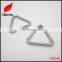 Factory supply custom 40mm metal triangle buckles