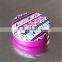 colorful empty round tin can for candy /lip balm tin containers for candy