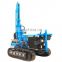 hydraulic rotary piling rig machine drop hammer solar pile driver for sale