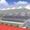 White Tension Membrane Structure For Stadium Stand