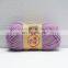 BSCI supply cheap price high quality cotton and acrylic and linen blend dk ribbon yarn