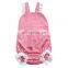 2019 new Baby Bodysuit Baby Climbing Suit Baby Plaid Lace Bodysuits Girl Backless Bodysuit Onesie