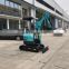 hydraulic 1.6 t 1.8 t small crawler mini excavator with competitive prices