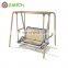 Galvanized steel double seat kids patio swing chair for JMQ-G185K