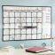 Magnetic Whiteboard Calendar Glass, Dry Erase Glass White Board Planner