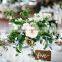 Custom made antique wooden board,painted vintage wooden plank