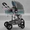 T12 Factory stroller 2 in 1 baby stroller twins double stroller with car sea