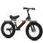 new design customize logo exercise children metal bicycle carbon steel 14inch air cheap kids balance bike