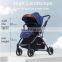 Quality Easy Carry Foldable Reversible Pushing Hot Mom Baby Kids Stroller 3 in 1