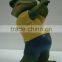 Lifelike Resin Frog Doctor Resin Color Painting Figurine Statue