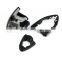 Car Outer Door Handle Rear Left Side Dumb Black For BMW X5 2000 2001 2002 2003 2004 2005 2006 Car Accessories ABS+Metals
