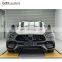 E class W213 to 2021 E63 style body kit for E class PP material car parts with front bumper rear diffuser and tips