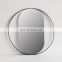 Modern Hanging Black Round Vanity Mirror Decor Wall Metal Frame Batch Mirror For Home Decor