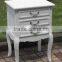 simple european style classic white good nc paint mdf small home furniture manufacturer bedside /side/storage cabinet dresser