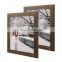 Rustic Wooden 8x10 Picture Frame Set Unique Photo Frame Holder for Wall Desktop or Tabletop Display Wood Home Decor