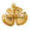 gold plated bowl