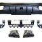 Rear Bumper Lip Muffler Exhaust Tip Splitter Diffuser Protector For Benz GLE GLS V167 X167 2020+ GLE63 AMG