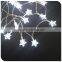 white battery operated opwered christmas lights with star bulbs cover