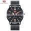 MINI FOCUS MF0158G Men's Fashion Colourful Stainless Steel Band Quartz Analog Watch