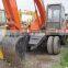 Original Japan made Hitachi ex100wd wheel excavator for sale