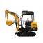 Customized bucket size 0.09m3-0.25m3 mini excavator hydraulic crawler