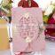 Latest Design Chinese Pink Hot Foil Wedding Invitation Cards