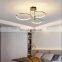 Gold White Modern LED Chandelier Lighting Decorative Ceiling Modern LED Lights For Living Room Bedroom