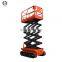 hydraulic electric tracked scissor lift all terrain track crawler lift platform