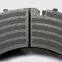 OE Member WVA29087 client backing plate disc brake pad set Performance Auto Parts Truck Break Pad Brake Pads