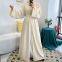 BS-LR532 Womens Embroidered Dubai Style Cardi Robe Muslim Dresses Abaya