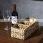 HBK 3 interlayer Water hyacinth Woven Storage Basket storage box for bathroom and living room