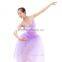 Camisole Leotard with Romantic Ballet Performance Tutus Dress Girls