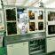 Automatic CNC102 Visual Glass Jar Tubes Perfume Bottle Printing Package Machine LED UV multiple bottle silk screen printer