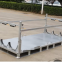 Removable Workshop Turnover Steel Post Storage Cage Metal Pallet Stackable Foldable Stillage