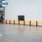 Stanchion pole crowd control management system flexible delineator road warning post barrier