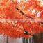 Factory direct wholesale artificial maple tree with red/yellow/green leaves