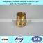 China manufacturing best selling Precision cnc parts/brass plug insert