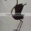 Hot sale metal crane pot animal home furnishings decoration