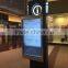 55 Inch Double Screen Advertising Kiosk Ir Dual Touch Screen Network Display Lcd Monitor Vertical Digital Signage