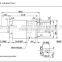 High torque office automation equipment DC motor